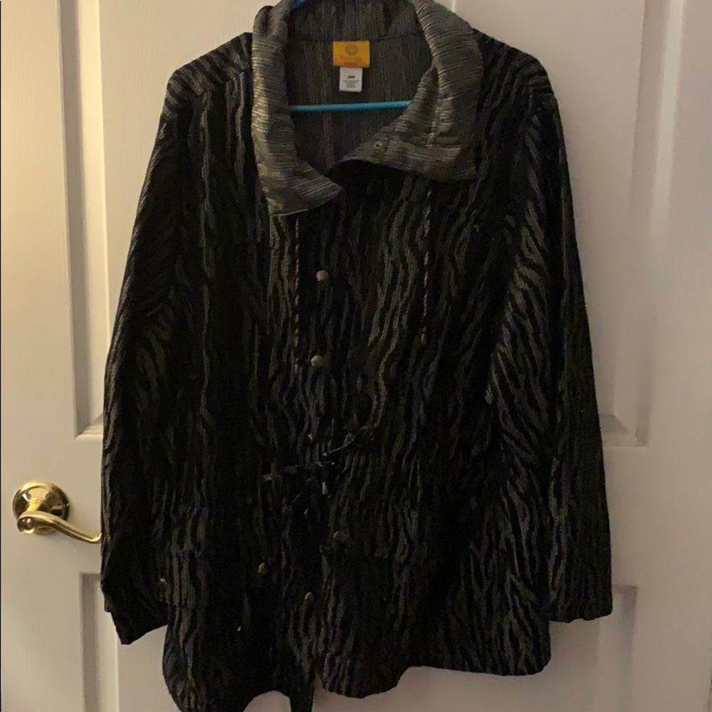 Black and Silver Jacket